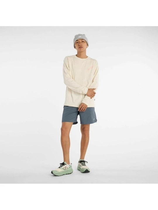 Obrázek produktu Top s dlouhým rukávem New Balance béžová