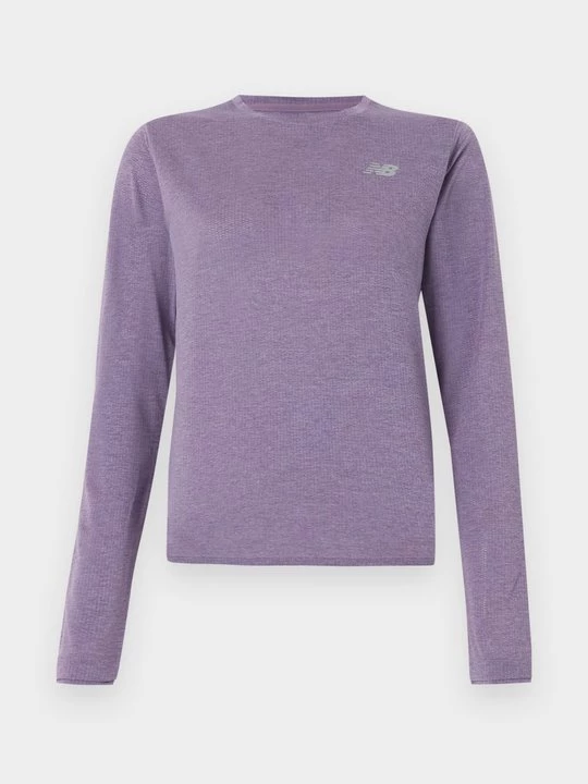 Obrázek produktu Top s dlouhým rukávem New Balance lila
