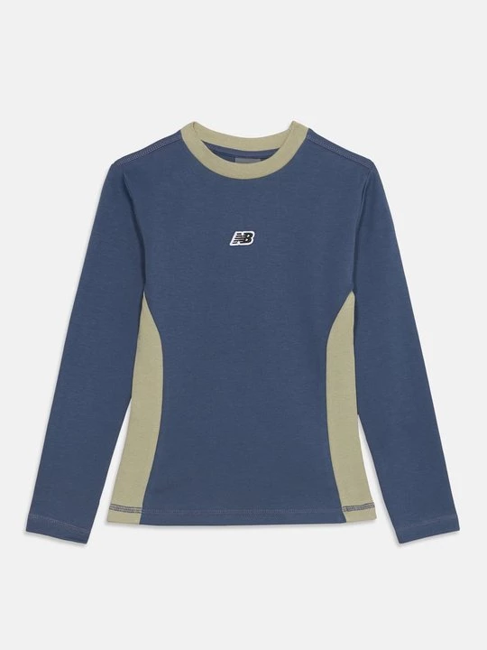 Obrázek produktu Top s dlouhým rukávem New Balance tmavě hnědá