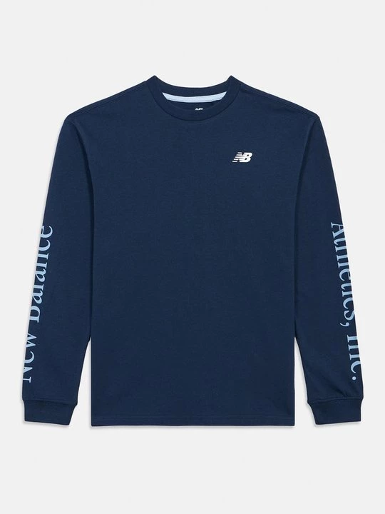 Obrázek produktu Top s dlouhým rukávem New Balance tmavě modrá