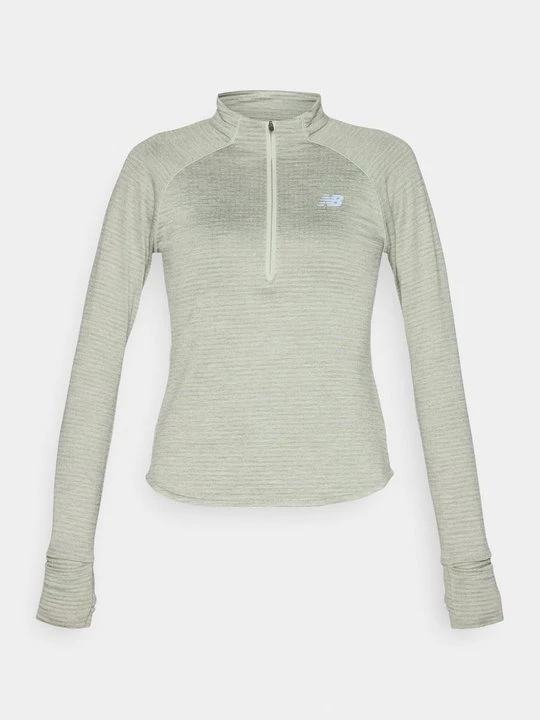 Obrázek produktu Top s dlouhým rukávem New Balance zelená