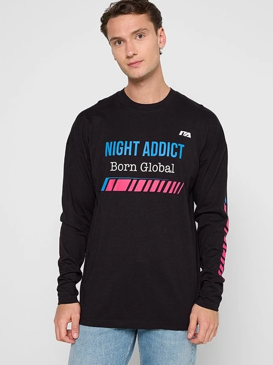 Obrázek produktu Top s dlouhým rukávem Night Addict černá
