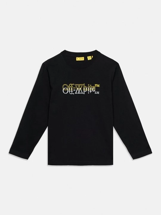 Obrázek produktu Top s dlouhým rukávem Off White černá