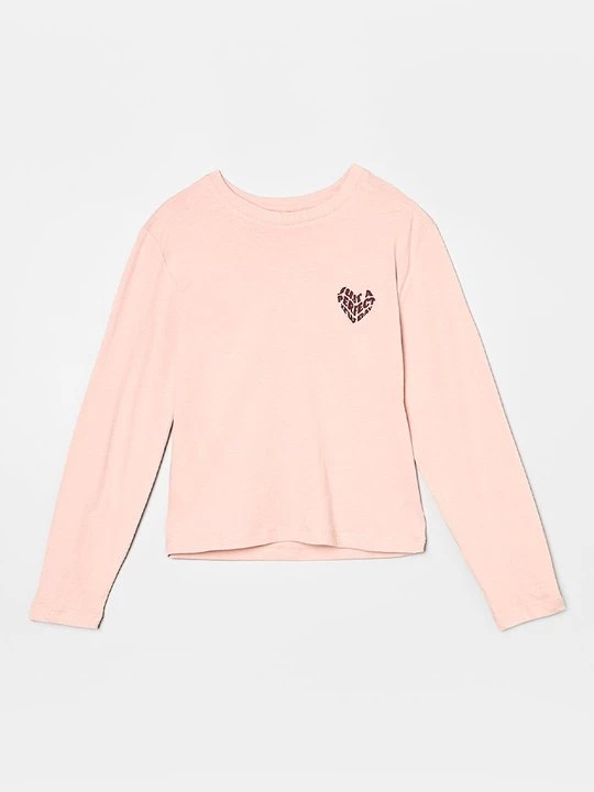 Obrázek produktu Top s dlouhým rukávem ONLY GIRLS světle růžová