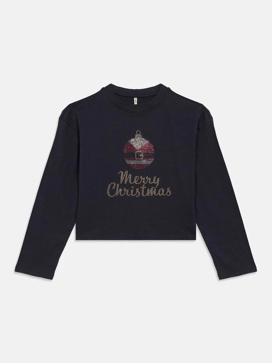 Obrázek produktu Top s dlouhým rukávem ONLY GIRLS tmavě modrá