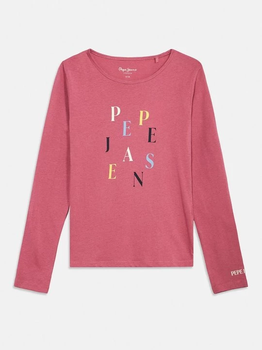 Obrázek produktu Top s dlouhým rukávem Pepe Jeans růžová