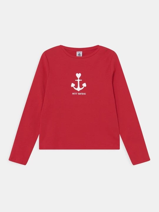 Obrázek produktu Top s dlouhým rukávem Petit Bateau červená