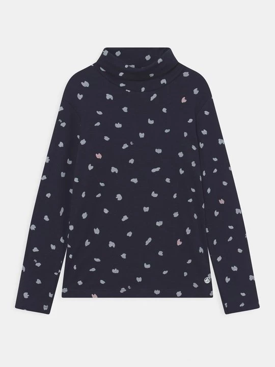 Obrázek produktu Top s dlouhým rukávem Petit Bateau tmavě modrá
