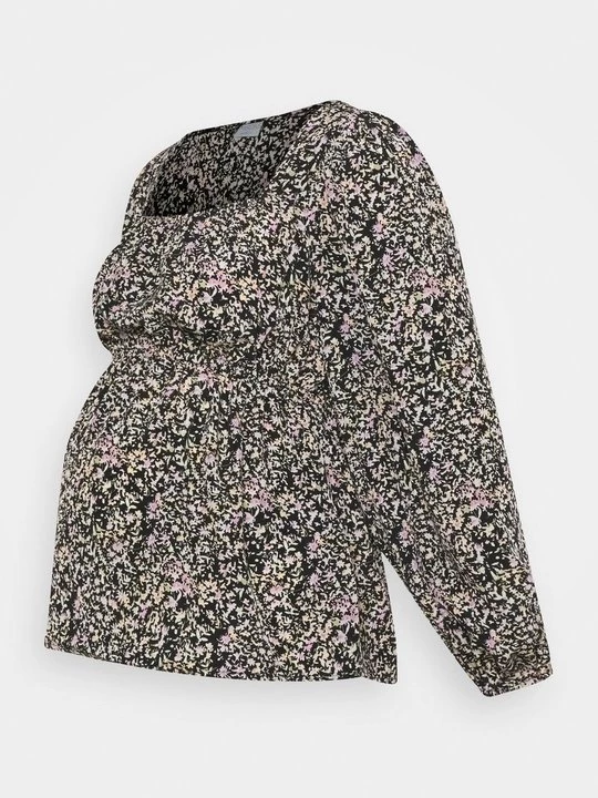 Obrázek produktu Top s dlouhým rukávem Pieces černá