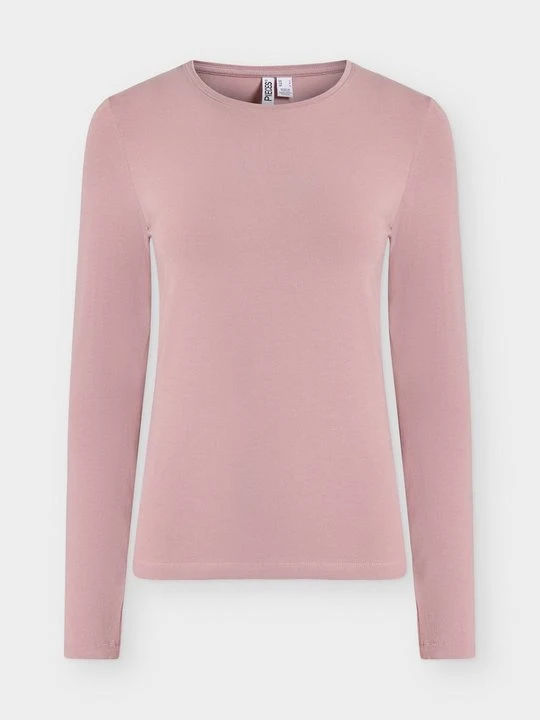 Obrázek produktu Top s dlouhým rukávem Pieces světle růžová