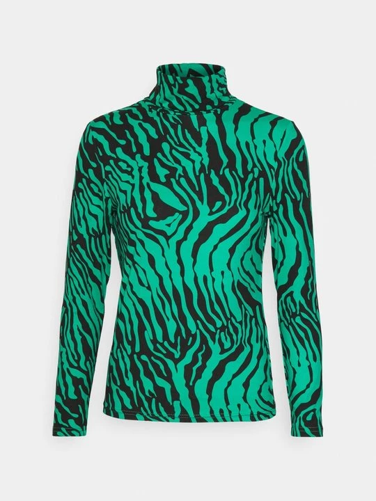 Obrázek produktu Top s dlouhým rukávem Pieces zelená