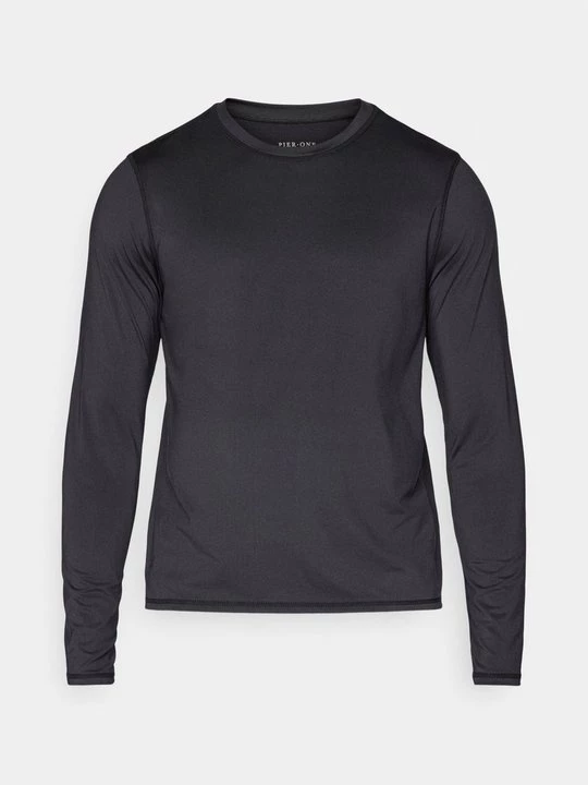 Obrázek produktu Top s dlouhým rukávem Pier One Sport By Zalando černá