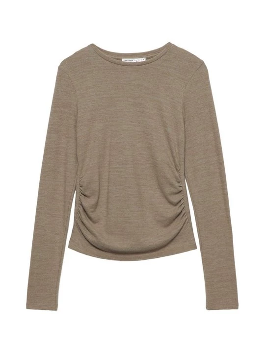 Obrázek produktu Top s dlouhým rukávem PULL&BEAR hnědá