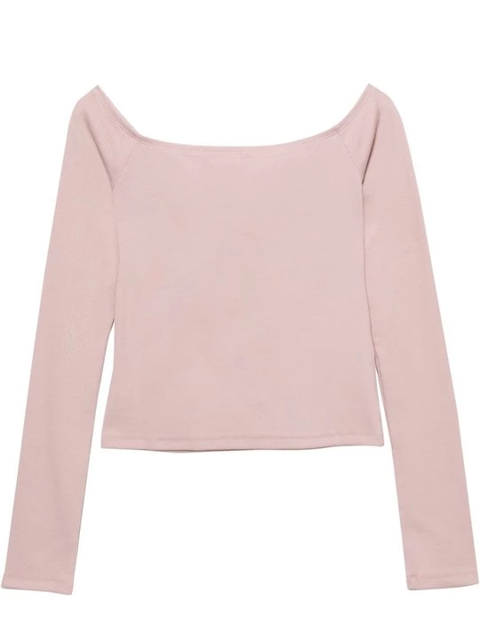 Obrázek produktu Top s dlouhým rukávem PULL&BEAR růžová