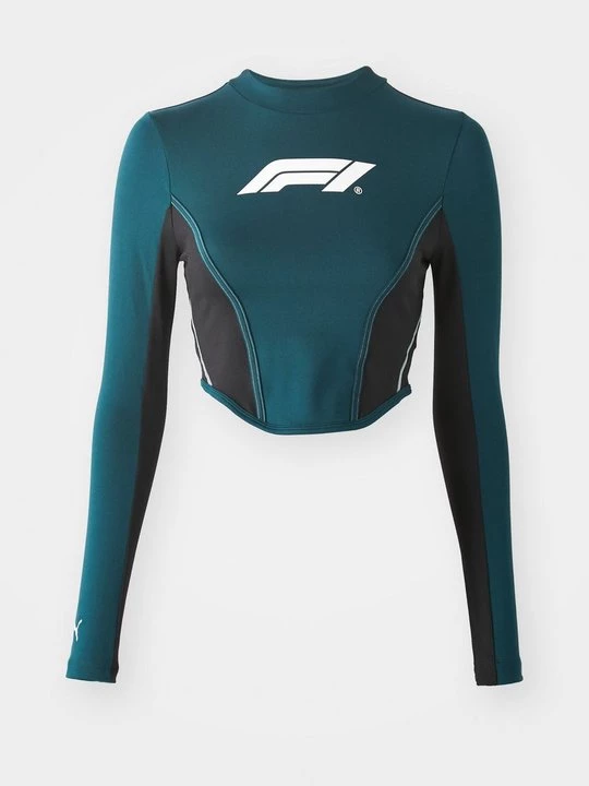 Obrázek produktu Top s dlouhým rukávem Puma tmavě zelená