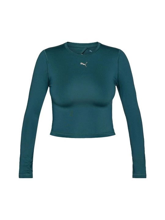 Obrázek produktu Top s dlouhým rukávem Puma tmavě zelená