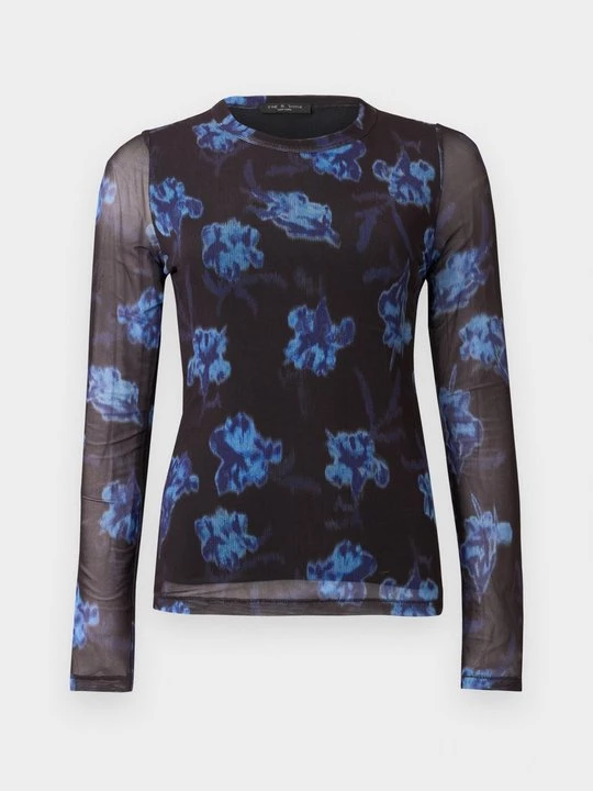 Obrázek produktu Top s dlouhým rukávem rag & bone černá