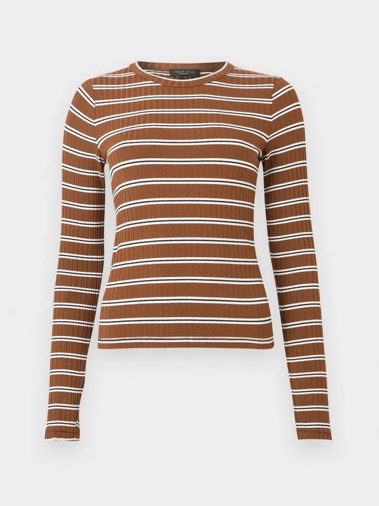 Obrázek produktu Top s dlouhým rukávem rag & bone hnědá