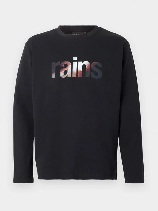 Obrázek produktu Top s dlouhým rukávem Rains černá