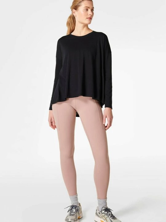 Obrázek produktu Top s dlouhým rukávem Sweaty Betty černá
