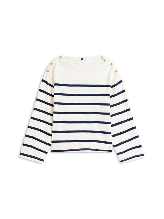 Obrázek produktu Top s dlouhým rukávem Tommy Hilfiger béžová