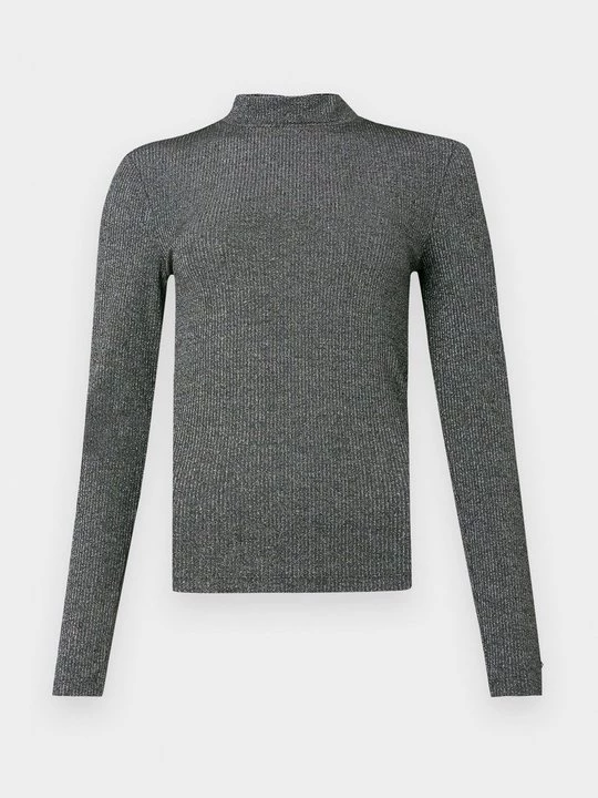 Obrázek produktu Top s dlouhým rukávem Tommy Hilfiger kovově černá