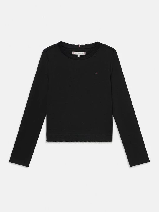 Obrázek produktu Top s dlouhým rukávem Tommy Hilfiger černá