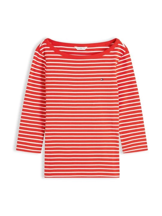 Obrázek produktu Top s dlouhým rukávem Tommy Hilfiger červená