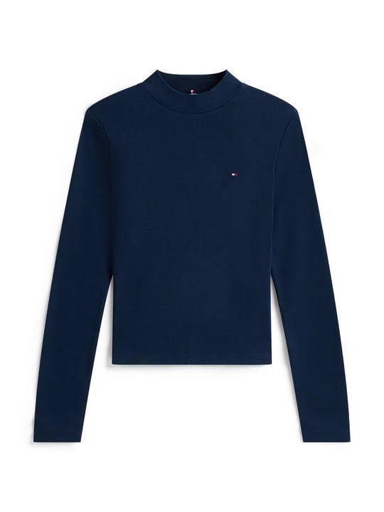 Obrázek produktu Top s dlouhým rukávem Tommy Hilfiger tmavě modrá