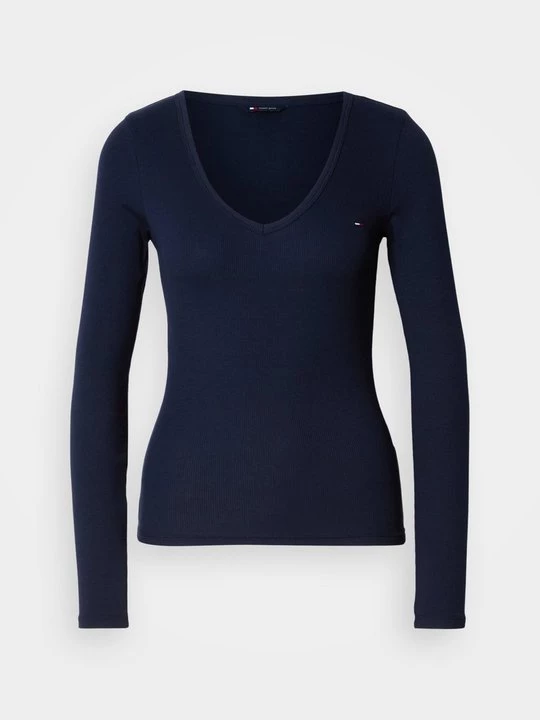 Obrázek produktu Top s dlouhým rukávem Tommy Jeans tmavě modrá