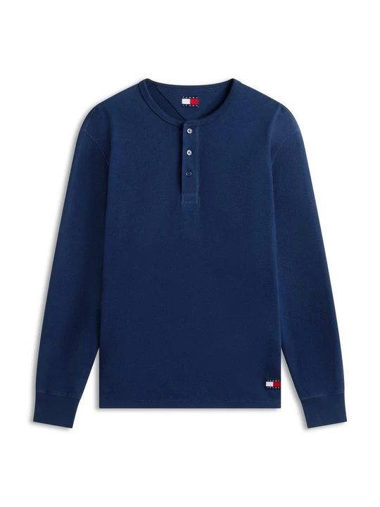 Obrázek produktu Top s dlouhým rukávem Tommy Jeans tmavě modrá