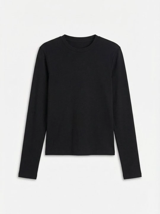 Obrázek produktu Top s dlouhým rukávem Topshop černá