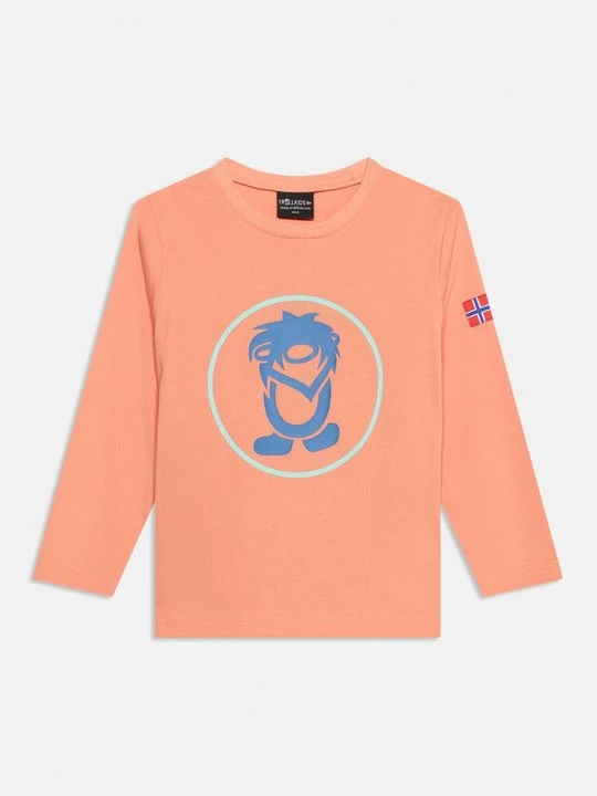 Obrázek produktu Top s dlouhým rukávem Trollkids korálová