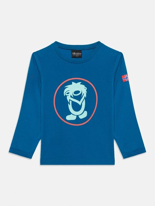 Obrázek produktu Top s dlouhým rukávem Trollkids modrá