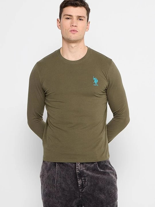 Obrázek produktu Top s dlouhým rukávem U.S. POLO ASSN. olivová