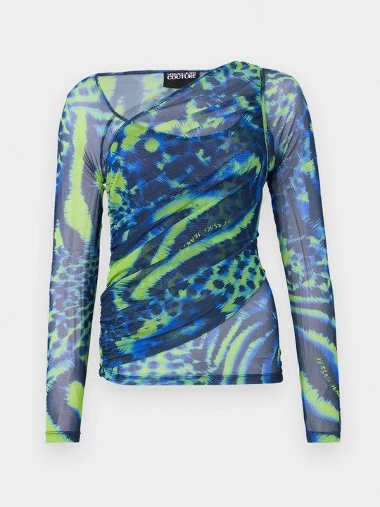 Obrázek produktu Top s dlouhým rukávem Versace Jeans Couture modrá