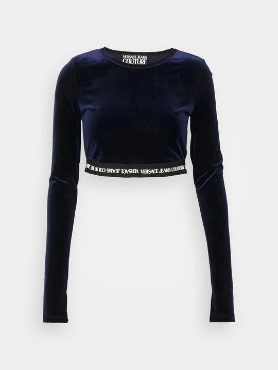 Obrázek produktu Top s dlouhým rukávem Versace Jeans Couture tmavě modrá