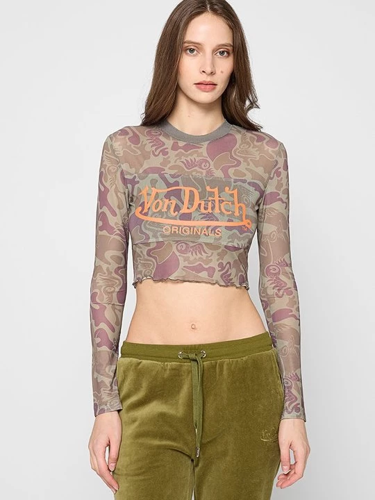 Obrázek produktu Top s dlouhým rukávem Von Dutch khaki