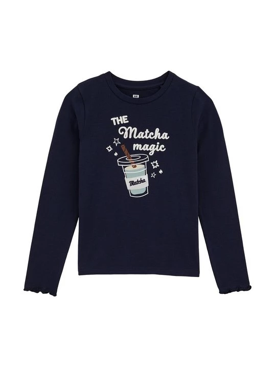 Obrázek produktu Top s dlouhým rukávem WE Fashion tmavě modrá