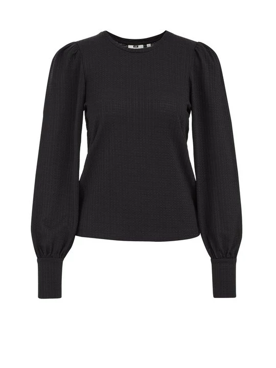 Obrázek produktu Top s dlouhým rukávem WE Fashion černá