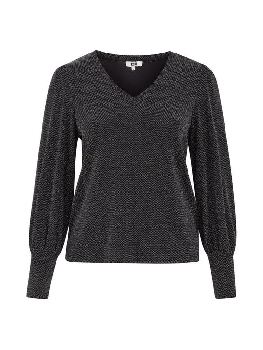 Obrázek produktu Top s dlouhým rukávem WE Fashion černá