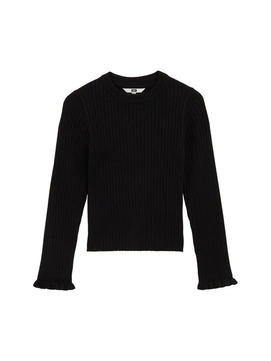 Obrázek produktu Top s dlouhým rukávem WE Fashion černá