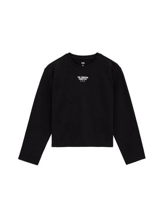 Obrázek produktu Top s dlouhým rukávem WE Fashion černá
