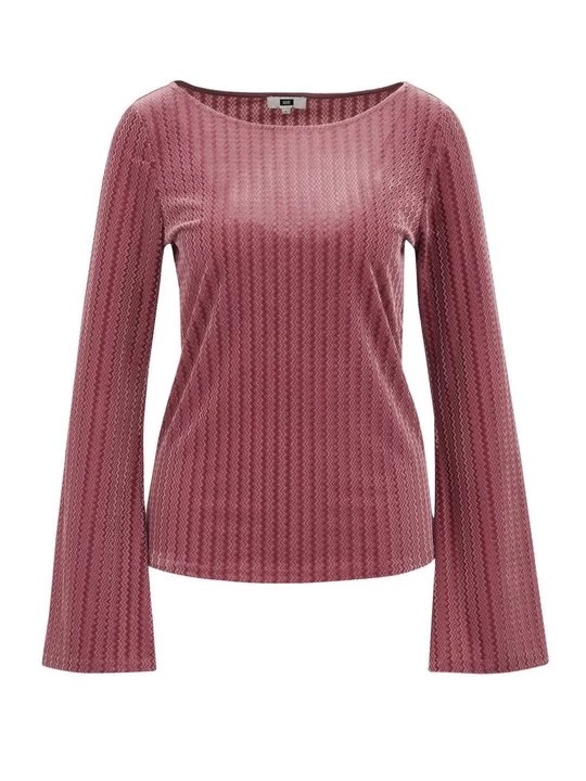Obrázek produktu Top s dlouhým rukávem WE Fashion světle růžová