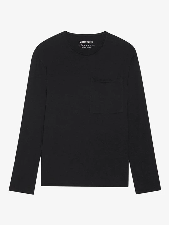 Obrázek produktu Top s dlouhým rukávem YOURTURN By Zalando černá