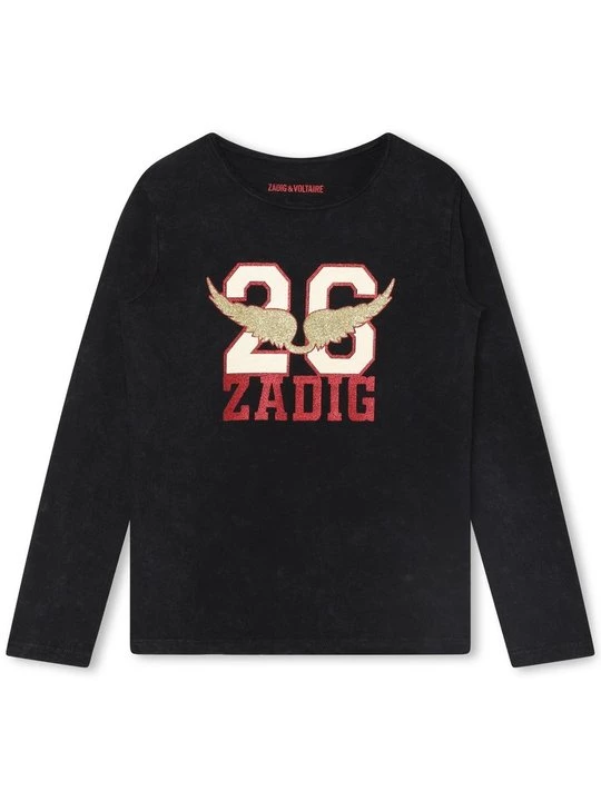 Obrázek produktu Top s dlouhým rukávem Zadig&Voltaire černá