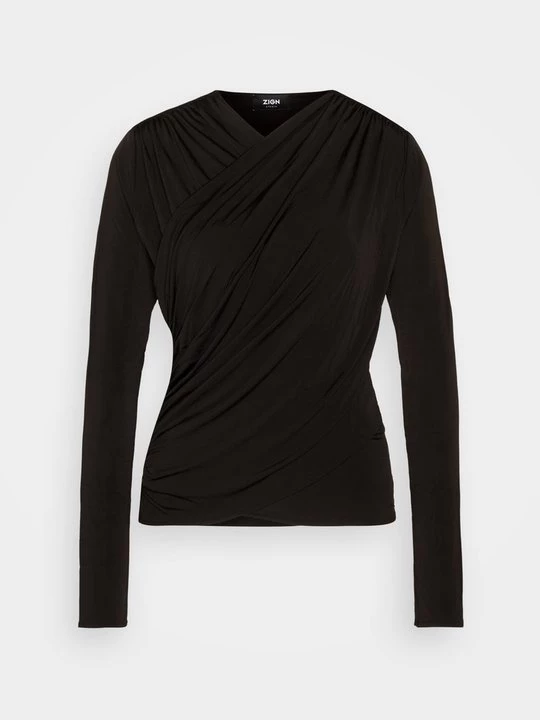 Obrázek produktu Top s dlouhým rukávem Zign STUDIO By Zalando černá