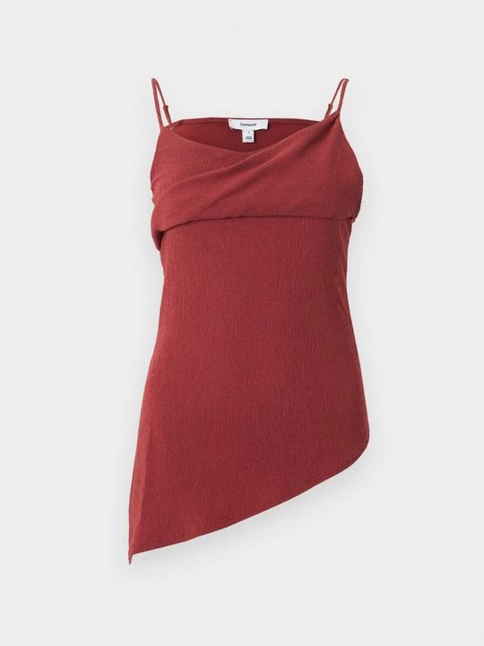 Obrázek produktu Top Topshop oranžovo-hnědý denim