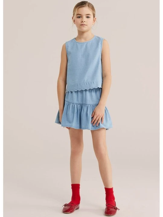 Obrázek produktu Top WE Fashion světle modrá