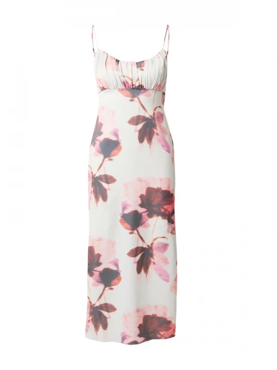 Obrázek produktu TOPSHOP Letní šaty světle růžová / karmínově červené / bílá